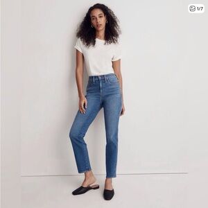 NWT Madewell Stovepipe Jeans